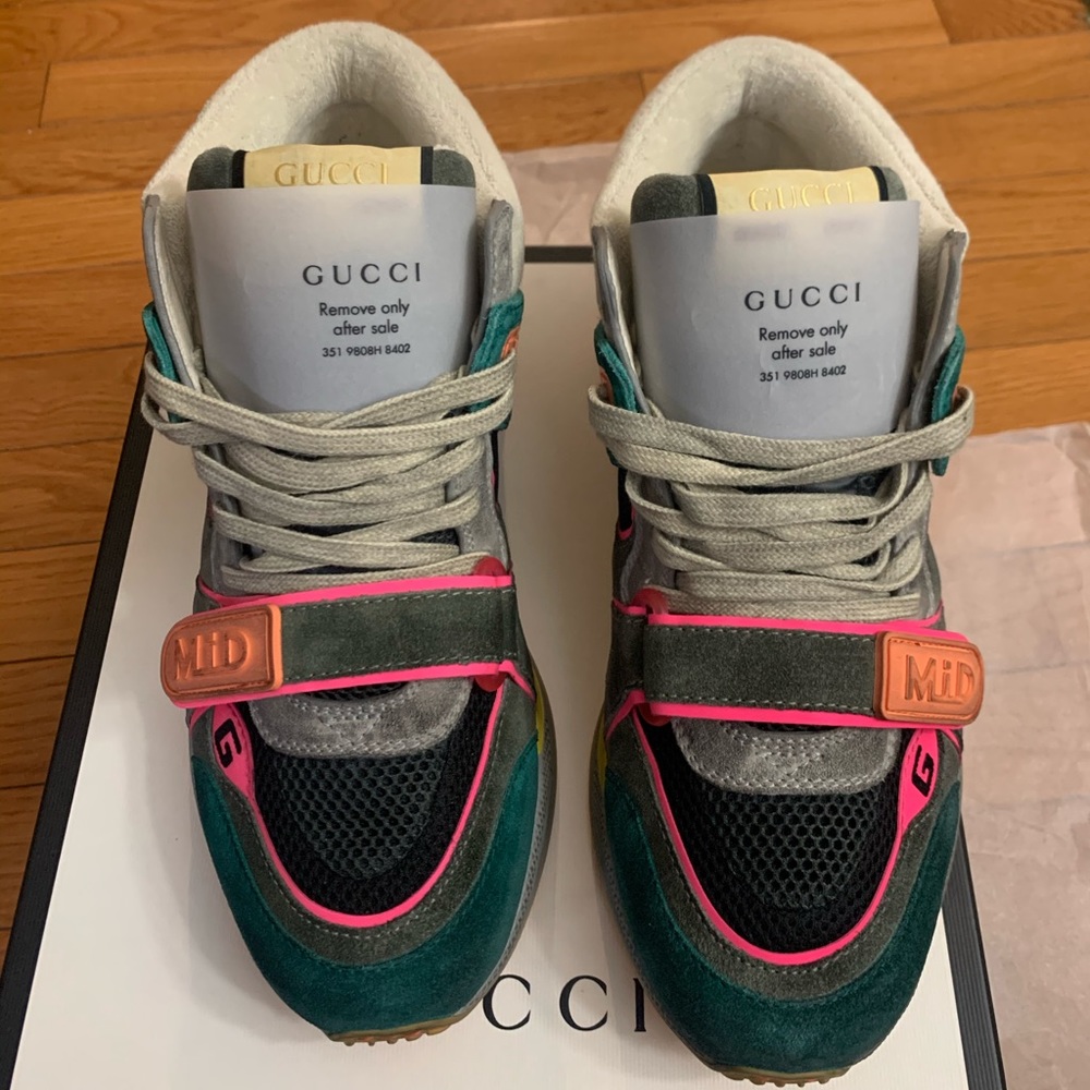 Gucci mens sneakers us size 9 brand new!